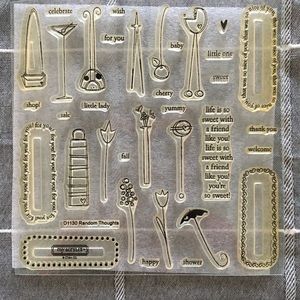 Close to my heart Acrylix - Random thoughts